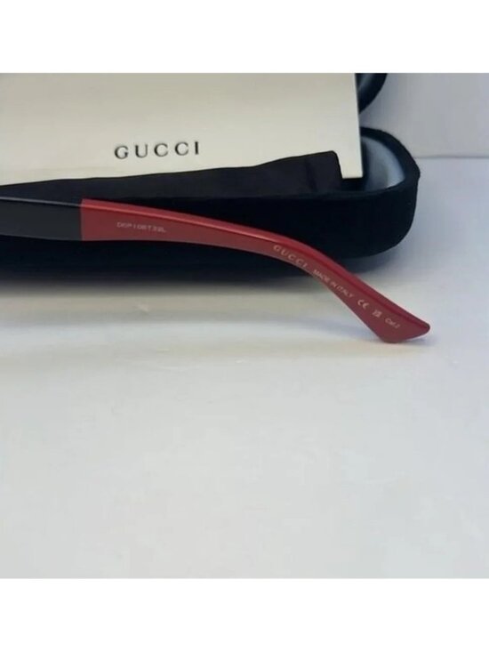 BRAND NEW GUCCI GG0163SN 003 Black Grey Women Sunglasses main image 8